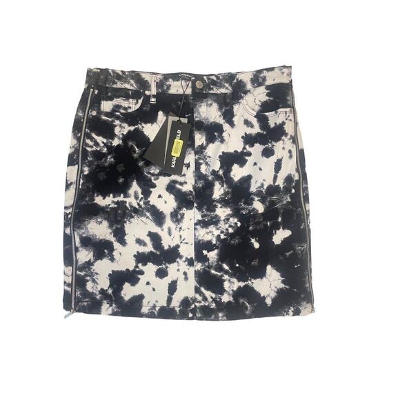 Karl Lagerfeld Designer Tie dye Skirt NWT size 10 - Picture 2 of 7
